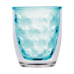 Waterglas Moon dubbelwandig glas Aqua  6 stuks Marine Business 16428